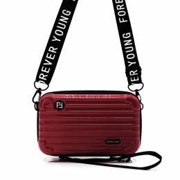 ForeverYoungDamesSchoudertasBordeauxrood