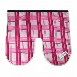 WindschermFlapPinkPlaid