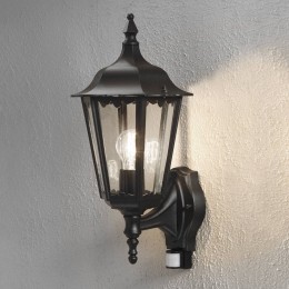 KonstsmideBuitenwandlampFirenzesensorstaandzwart