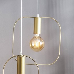 STARTRADINGDecoratie-hanglampShapemetvierkantgoud