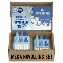 AmbiPurElektrischeLuchtverfrisserNavullingKatoenBloesem4stuks