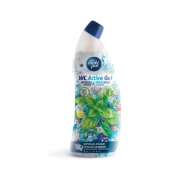AmbiPurToiletreinigerWcActiveGelMintJasmijn750ml