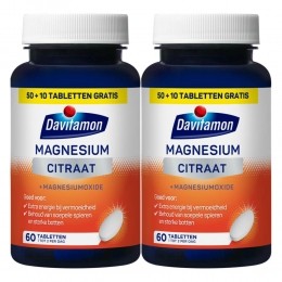 GratisVerzending2xDavitamonMagnesiumCitraat60tabletten