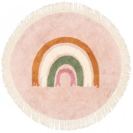 Prenatalvloerkleedregenboogrond