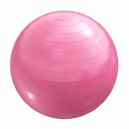 Fitnessbal55cm-inclPomp-Gymbal-Yoga-Belastbaartot500kg-Roze-GorillaSports