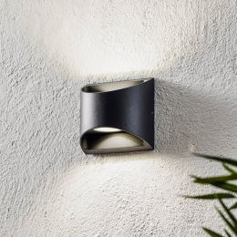 Eco-LightLEDbuitenwandlampDoddhalfrondantraciet