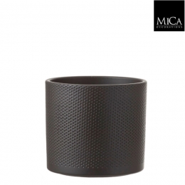 Erapotronddonkergrijsh175xd195cmMicaDecorations-Micadecorations