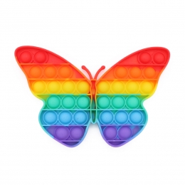 POPITFidgetVlinderRegenboog