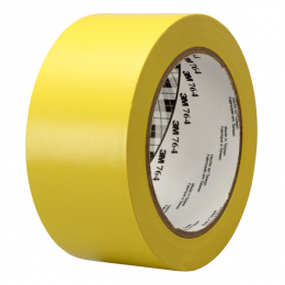 3M764iVinylTape-PVCPlakbandGeel-50MmX33MX013Mm