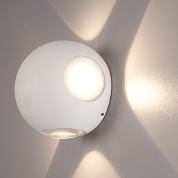 LEDWandlampAustinwit4Watt3000K4LichtsIP54spatwaterbestendig3jaargarantievoorbinnenenbuiten