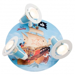 ElobraPlafondlampCaptnSharkyvoordekinderkamer