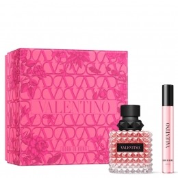 ValentinoBornInRomaDonnaEaudeParfum50ml10mlTravelspraySet