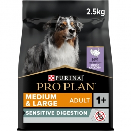 4xProPlanHondenvoerDroogOptidigestAdultGrainFreeMedium-Large25kg