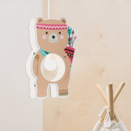 ElobraHanglampLittleIndiansbeerBjrnbruin