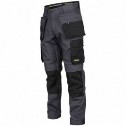 BenchWorkwearDallasHerenWerkbroekBNCH014-GrijsZwart