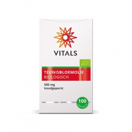 GratisVerzending2xVitalsBiologischeTeunisbloemolie100softgels
