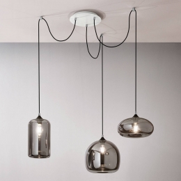 FabasLuceHanglampFionagrijs-transparant3-lampsglas
