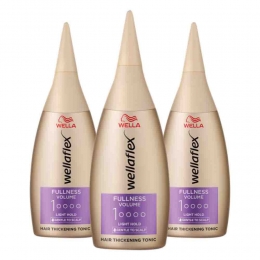 3xWellaFlexFullnessVolumeTonic100ml