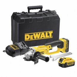 DeWALTDCG412M218VLi-ionXRAccuHaakseSlijperSet2x40AhInKoffer-125mm