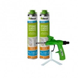 IllbruckPU700Startersset-2xPU700-880MlAA700LijmverdelerPistool