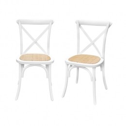 sweeek-Vintagehoutenbistrostoelsetvan2