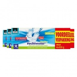 4xBisonVochtvreterAmbianceMagneetNeutraal4-Pack4x450gr