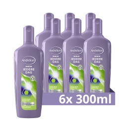 6xAndrlonShampooIedereDagForMen300ml