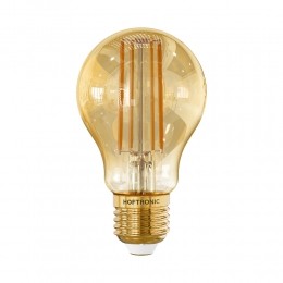 SmartE27LEDFilamentLamp-7Watt806lumen-A60Amberkleurigglas-1800-3000KDimbaar