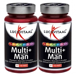 GratisVerzending2xLucovitaalMultiCompleetMan40tabletten