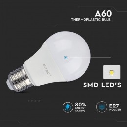 Voordeelpak10stuksE27LEDLamp85WattA604000KVervangt60Watt