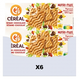 6xCralKoekjesSesamChocolade200gr