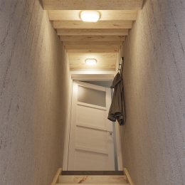 Setvan4C-Series-LEDPlafondlampwitovaal-Wandlamp-Scheepslamp-IP54-18W-1830lm-6500KDaglichtwit-voorbinnenenbuitenvoorbinne