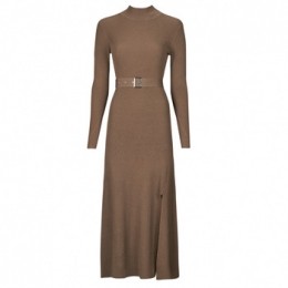 LangeJurkKarlLagerfeldLSLVBUCKLEBELTKNITDRESS