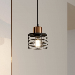 HELAMHanglampEdisoninzwartkoper1-lamp