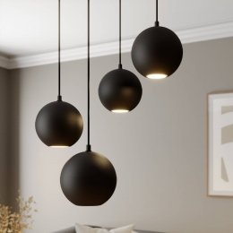 HELAMHanglampMidnightzwart4-lampsrond