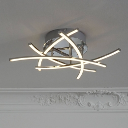 FISCHERHONSELLEDplafondlampCrosstunablewhite5lampchr