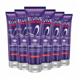 6xLOralElviveColorVivePurpleConditioner150ml