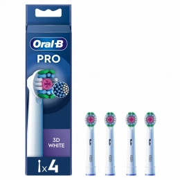 6xOral-BOpzetborstelsPro3DWhite4stuks