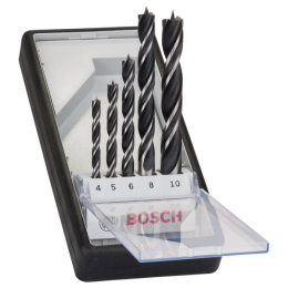 Bosch26070105275-deligeRobustLineHoutspiraalboorSetInCassette-4-10mm