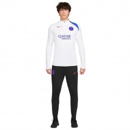NikeParisSaint-GermainStrikeTrainingspak14-Zip2025-2026WitZwartBlauwRood