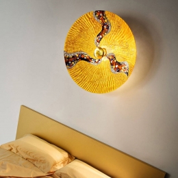 KOLARZLunaKissgoudwandlamp24kt62cm