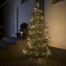 Clusterverlichtingvoorbinnenenbuiten-800LEDs-Frosted-2100KAmber-176meter-Kerstverlichting-IP44-InclTransformator
