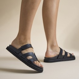 AnnRocksSandalenzwartPu