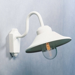 KonstsmideBuitenwandlampVegabreedte295cmwit