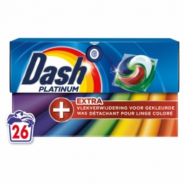 4xDashWasmiddelcapsules4in1PodsExtraVlekverwijderingColor26stuks