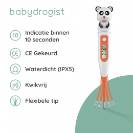Babydrogist-DigitaleBabyThermometermetFlexibeleTip-Panda