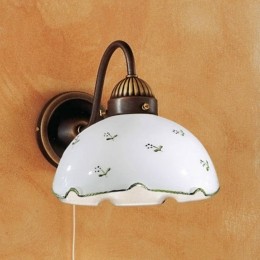 austroluxWandlampNonnaMillefleursgroen