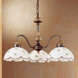austroluxHanglampNonnaMillefleurs3-lampsroze