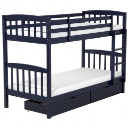 Beliani-REVIN-Stapelbedmetopbergruimte-Blauw-90x200cm-Dennenhout
