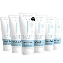 NaifBabyKidsReinigendeWasgel6x100ml600ml